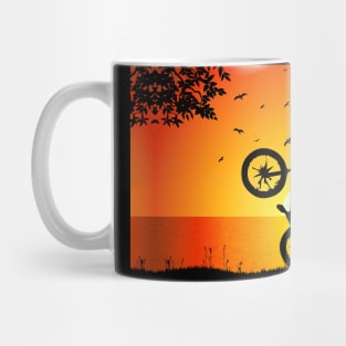 Bmx Apparel | Bmx Freestyle Sunset Sunrise Mug